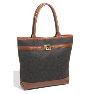 Tory Burch Flannel Tote